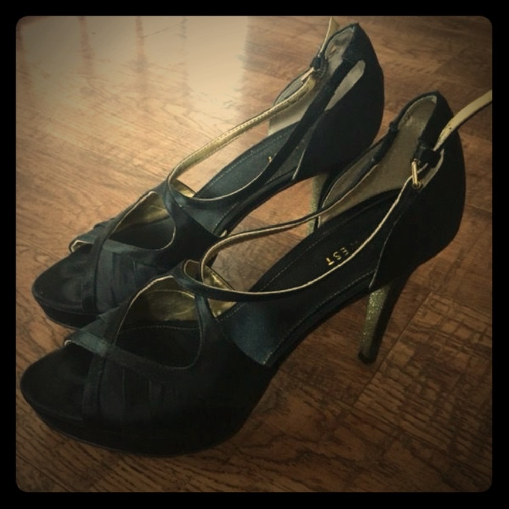 Nine West heels. Worn once for a wedding